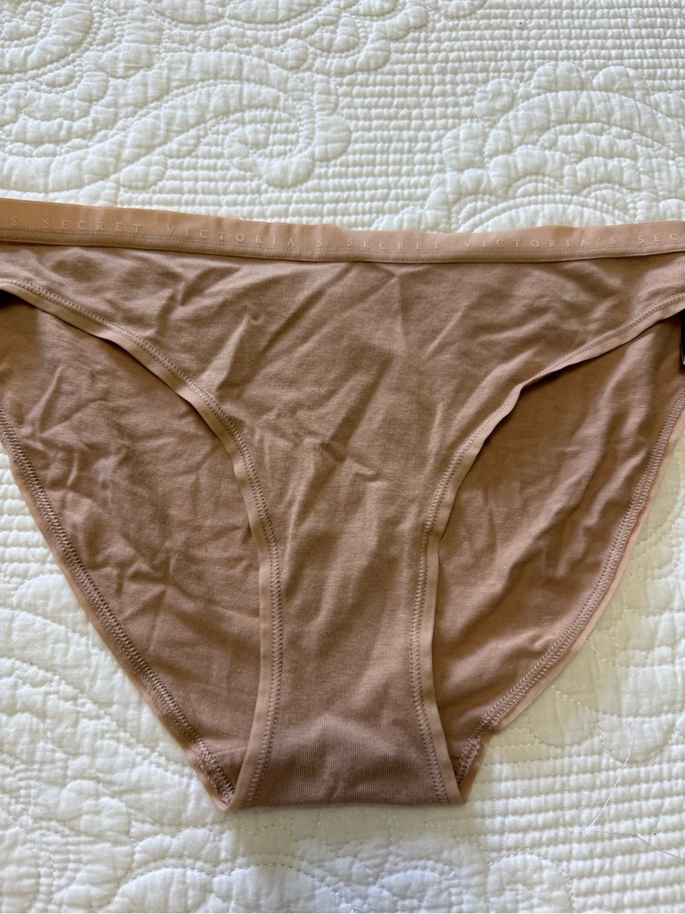 Victoria's Secret Mauve/Taupe Cotton Bikini Panty